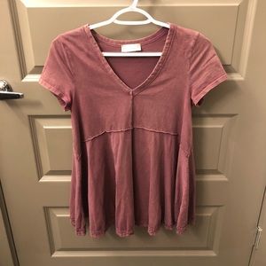 Maroon/ dark red Altar’d State top